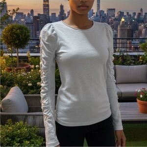 We The Free Blue Long Sleeve Light Breathable Top size Small